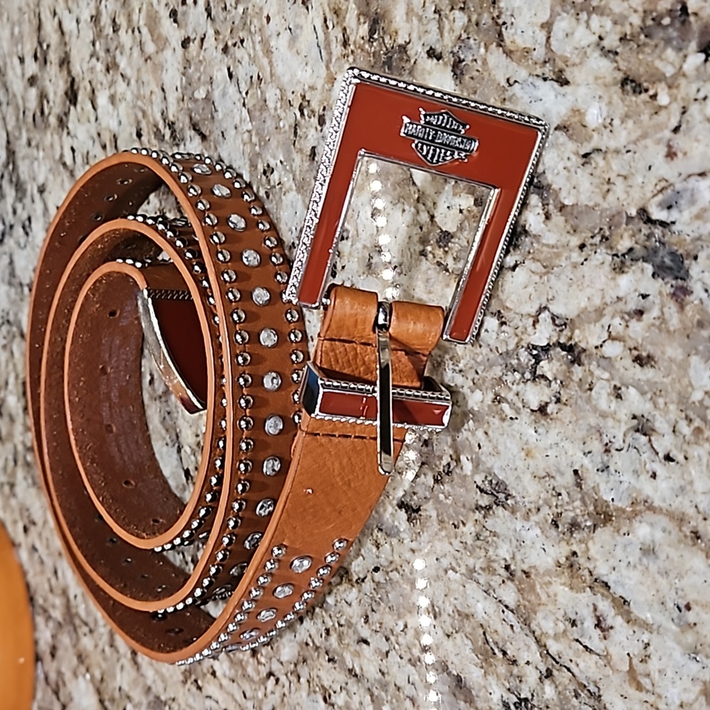 Harley Davidson Rhinestone Belt 1X